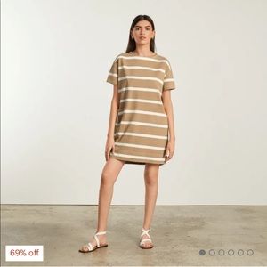 New Everlane striped dress